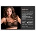 Reggiseno Love and bra Brigitte modello Fascia in pizzo con imbottitura graduata Nero-Natural